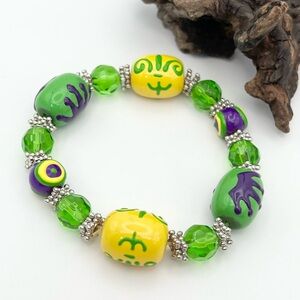 MARDI GRAS BRACELET